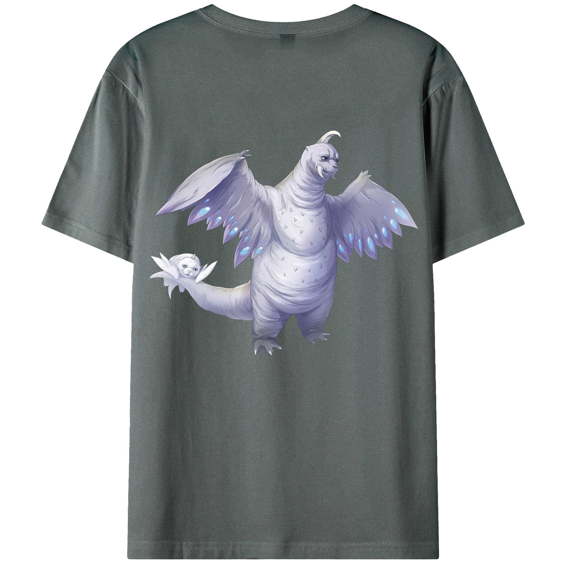 （画像用） ウルトラマン Ultraman 綿100％ メンズ半袖Tシャツ（バックプリント） 通気性
